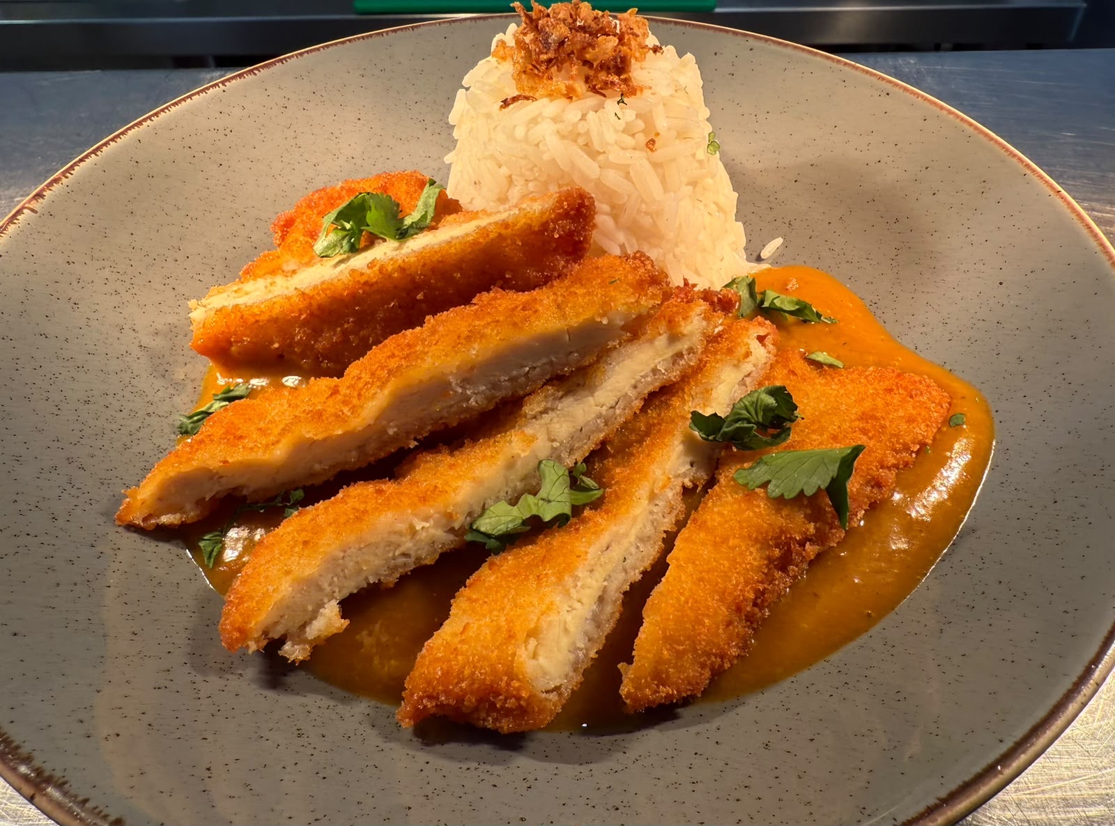 Chicken katsu curry